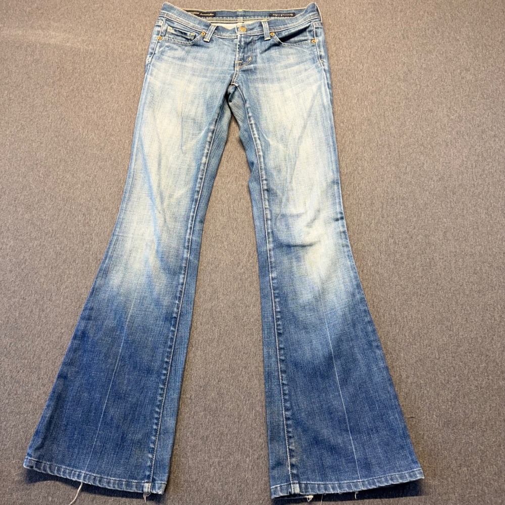 Citizens of Humanity Ingrid 002 Low Waist Flare Jeans Blue 24 002B-043